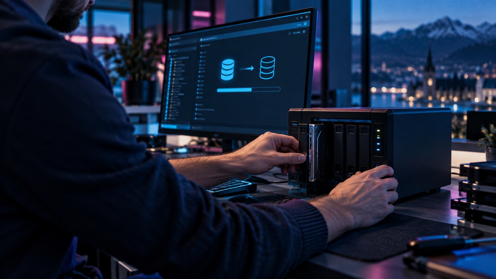 Symbolbild: Technische Betreuung zu Acronis Backup & Wiederherstellung.
