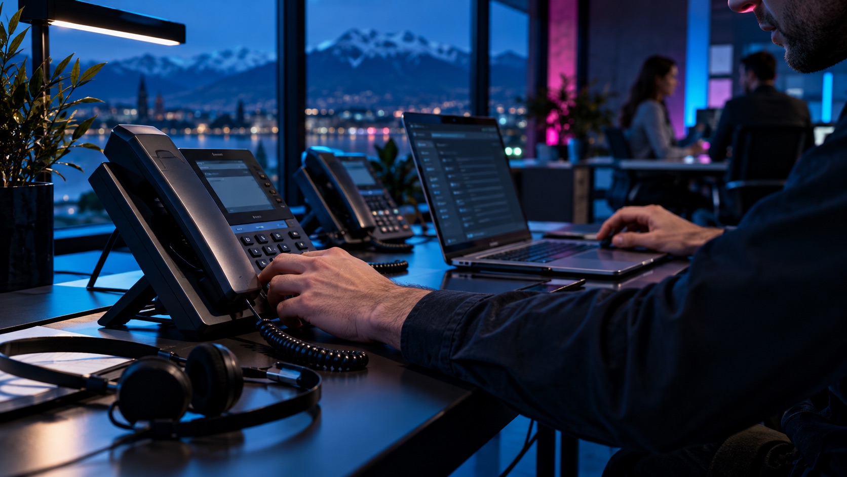 Swisscom Business Telefonie – Technische Betreuung (Symbolbild) Symbolbild: Technische Betreuung zu Swisscom Business Telefonie.