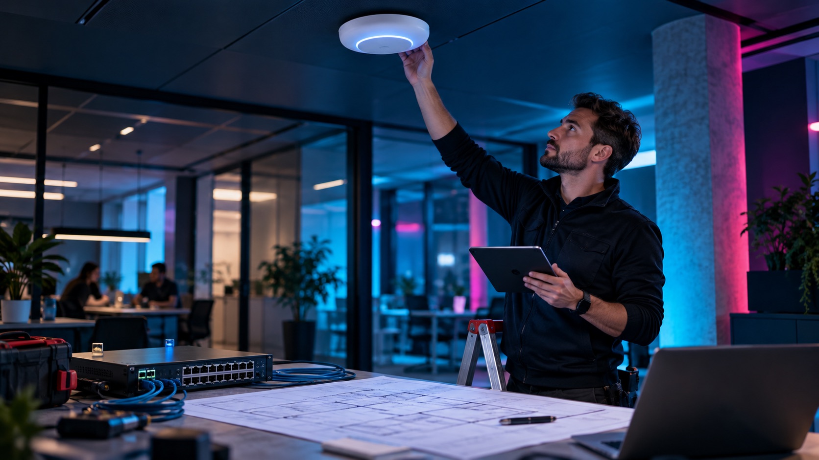 UniFi Netzwerk & WLAN – Einrichtung und Beratung (Symbolbild) Symbolbild: Einrichtung und Beratung zu UniFi Netzwerk & WLAN.